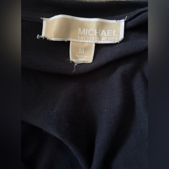 Michael Kors Womens' Draped Anorak Cardigan Coat Size M Medium Navy Blue - Picture 7 of 10